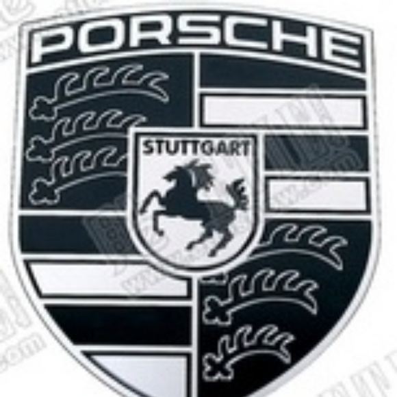 PORSCHE Hood Crest Emblem Badge Shield - Picture 3 of 3